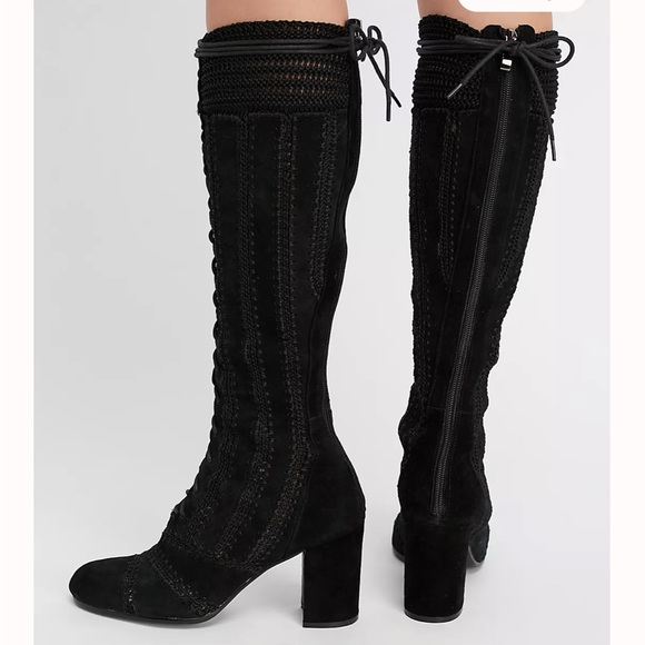 Free People x Silent D Blaire Lace-Up Boots US 8 - Picture 4 of 9